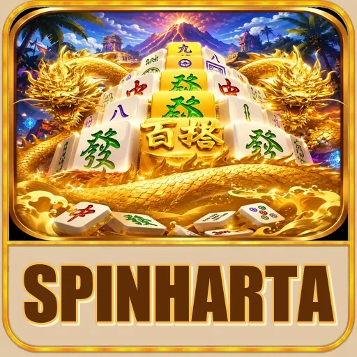 Beranda aplikasi spinharta setelah terbuka